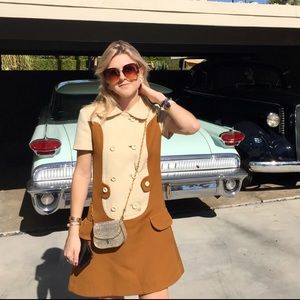 Vintage structured dress